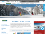 Skigebiet Schlick 2000, Skifahren im Stubaital in Fulpmes, Skifahren in der Schlick 2000, Skige