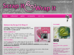 Scrap it Wrap it | Scrapbooking Gift wrapping - Scrapbook- en cadeauverpakking-materialen