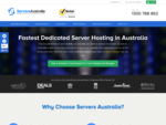 Dedicated Servers, VPS, Web Hosting | Servers Australia