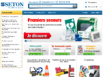 SETON - Panneaux, pictogrammes, étiquettes équipement de sécurité | Seton France