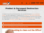 Shred-X - Paper Shredding Document Destruction Services