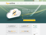 SIGN Online Solutions de signature électronique et de dématérialisation des documents