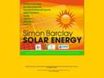 Simon Barclay Solar Energy - designing installing grid connected solar energy systems througho