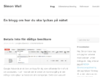 Webbstrategi och Sökmotoroptimering | Simon Wall