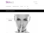 Skinact - Produits Cosmétiques | Partenaire de votre peau