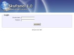 Skypanel 1.0 - Webserver Administration