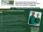 Small Farm Services HB - sheep, alpaca and cattle work, fencing, portable yard hire, fertiliser