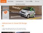 Smart Bil Norge - Smart fortwo Norges mest miljà¸vennlige drivstoff bil