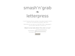 smash'n'grab vintage letterpress printing NZ
