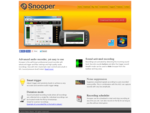 Snooper - SoundVoice activated recording software for Windows
