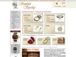 Snubní prsteny eshop - zlaté a diamantové šperky, hodinky