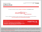 softmovil. es | Registro de dominios hecho en Domiteca. com