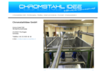 Chromstahlidee GmbH - Rohrleitungsbau - Metallbau - Dampf und Kondensat - Chromstahl - ...