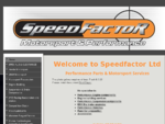 Speedfactor NZ, specialists in all aspects of performance car parts, tuning and motorsport ...