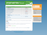 Sportwetten Online - Das Forum • Foren-Übersicht