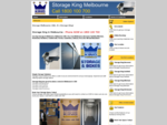 Storage Melbourne CBD, House Storage Boxes | Storage King Melbourne CBD