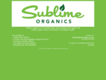 Sublime Organics
