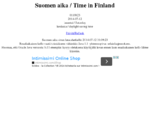 Suomen aika Time in Finland