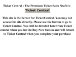 Ticket Central Server for Ticket Central Limited