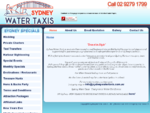 Sydney Water Taxis Travel In Style With Sydney's Premier Water Taxis Service