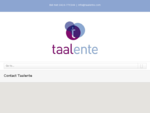 Taalente - Taleninstituut en vertaalbureau