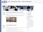 FIST Taekwondo Italia 8211; Official Website | FIST