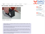 Tapio Technologies - Paper Machine Analyzers and Roll Quality Profilers