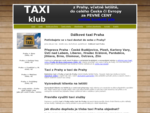 Dálkové taxi Praha | Taxi do Prahy a z Prahy