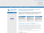 Webdesign Regensburg. ARANES ist eine Web Marketing Agentur für die perfekte Website-Lösung