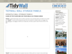 Wall Storage - Wall Storage Panels for Wall Mounted Storage Solutions