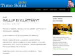 Timo Soini | Timo Soinin virallinen verkkosivusto