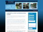 Titan Waterproofing Sydney | Roof Waterproofing Concrete Repairs