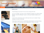 Tranquil Massage Fortrose T 01381 620110 