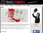 Travel Cosmetics prepacked for you - Cosmetics travel pursewallet for men and women.