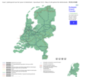Spoorkaart - Overzicht van het spoorwegennet in Nederland - plattegrond overzicht nederlandse treine