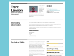 Trent Lawson | Systems Administrator, Software Developer