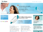 Zahnprothese gründlich reinigen mit der Trioblanc-Prothesenbürste (PZN 0665774)