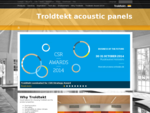 Troldtekt acoustic panels