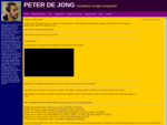 troubadour-singer-songwriter Peter de Jong