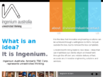 Ingenium Australia Welcome