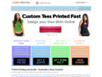 T-Shirt Printing Australia, Screen Printing, DTG Digital Printing, Wholesale T-Shirts, Embroider