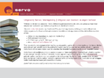 Uitgeverij Servo Vormgeving | Uitgave boeken in eigen beheer | Rolde Drenthe