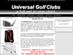 Universal Golf Clubs - a full set in one adjustable golf club