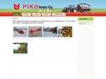 Piko Team Oy - PIKO pilkekoneet, maa- ja metsätalouskoneiden valmistus ja maahantuonti
