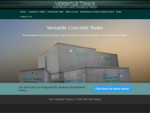 Versatile Concrete Tanks Australia - 1300 783 344 | We manufacture Concrete Storage Tanks and deliv