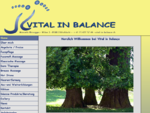 Vital in Balance - Gesundheit und Wellness für Sie - Vital in Balance - Gesundheit und Wellness fü