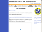 Site officiel du Comité du Var de Volley-Ball