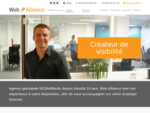 Web Alliance Agence Web Marketing - Reacute;feacute;rencement site Internet