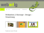 webartig - willi svoboda / webseiten /// konzept / design / umsetzung