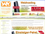 Hosting, Webhosting, Webspace zu Dauertiefpreisen bei Webspace-Verkauf.de